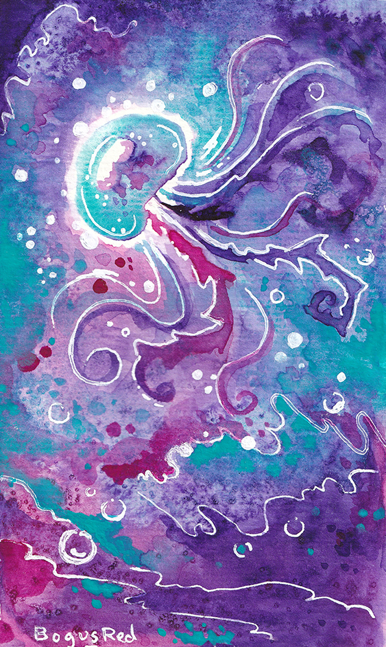 Jellyfish QoR Watercolors