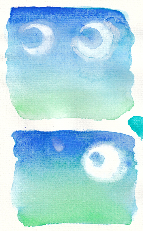 Experimenting with QoR watercolors – BogusRed's Sketchblog